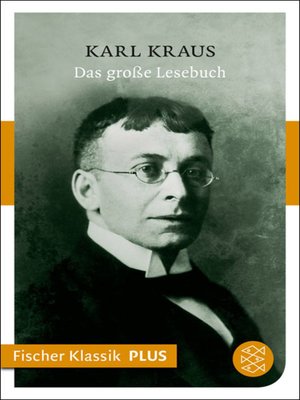 cover image of Karl Kraus: Das große Lesebuch